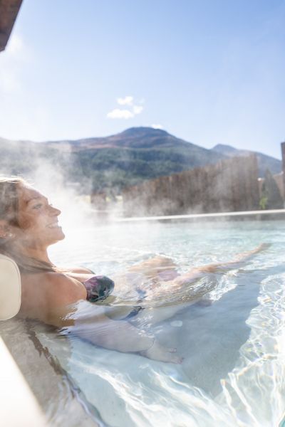 Piscina esterna Hotel Nevada Livigno